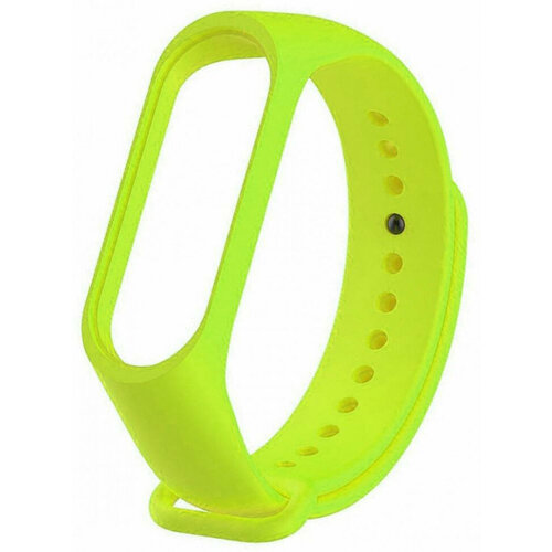 Ремешок для Xiaomi Mi Band 5 силиконовый салатовый 190₽