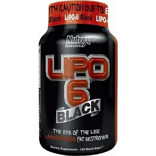 Nutrex Lipo 6 Black USA (120капс)