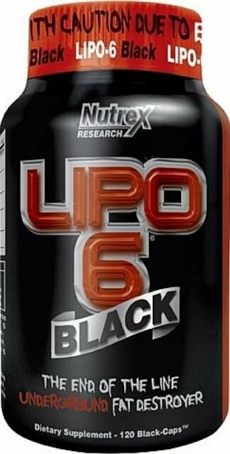 Nutrex Lipo 6 Black USA (120капс)
