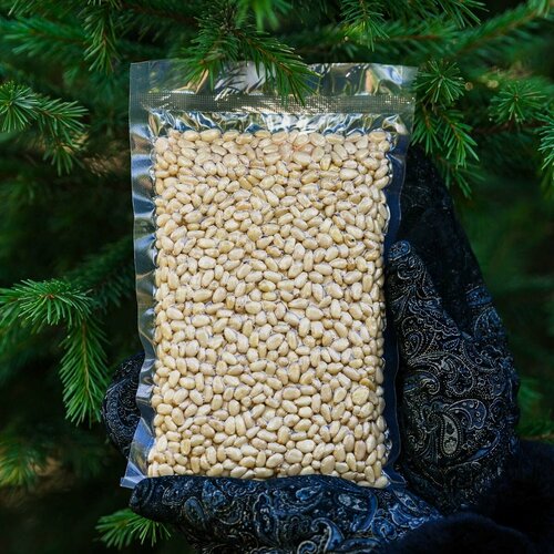 Изображение товара "Кедровый орех" - очищенный, отборный, вакуумная упаковка, 200 гр