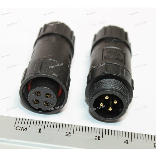 HYF-190 4 pin MF IP68 кабель-кабель Разъем герметичный электротовар 2006₽