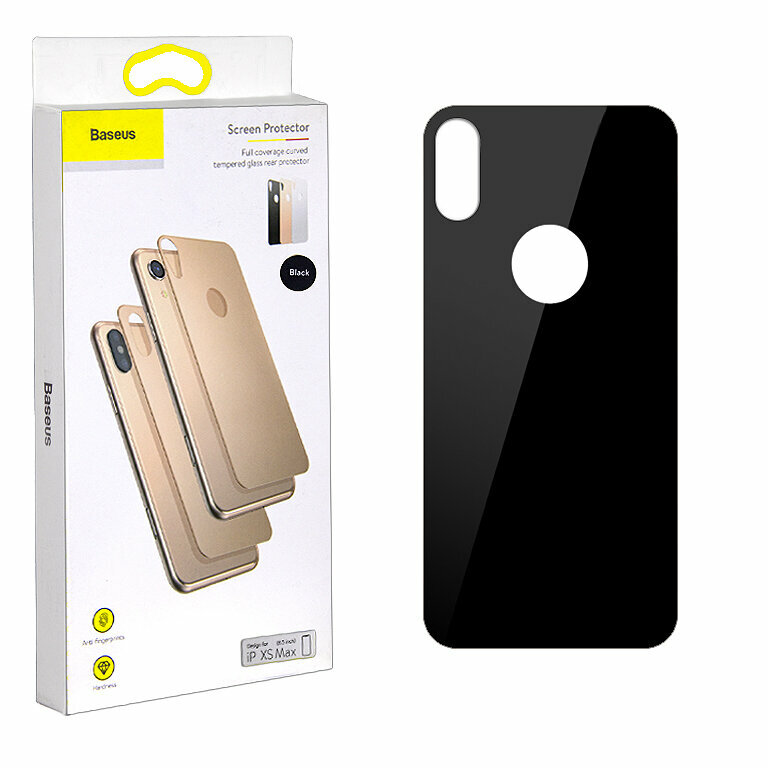 Защитное стекло Baseus (SGAPIPH65-BM01) для iPhone Xs Max (Black) - фото №16