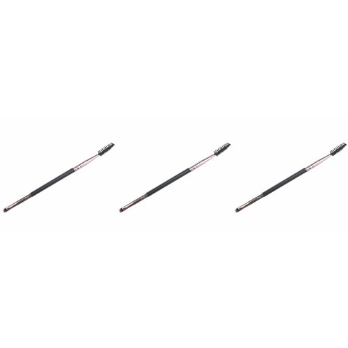 BBA Кисть для бровей и ресниц двусторонняя, 3 шт