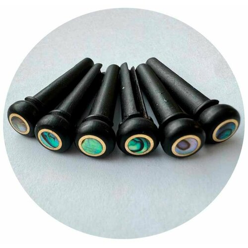 Зажим для струн (колышки) GP-03B деревянные