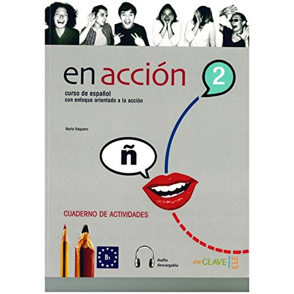 Книга En accion 2 Cuaderno de actividades with Access Code + audio online - фото №3