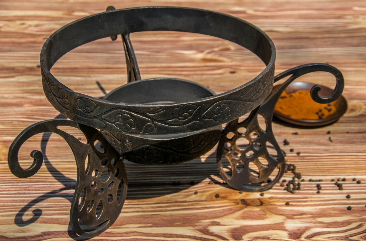 фото Подставка кованая под садж "Турция"