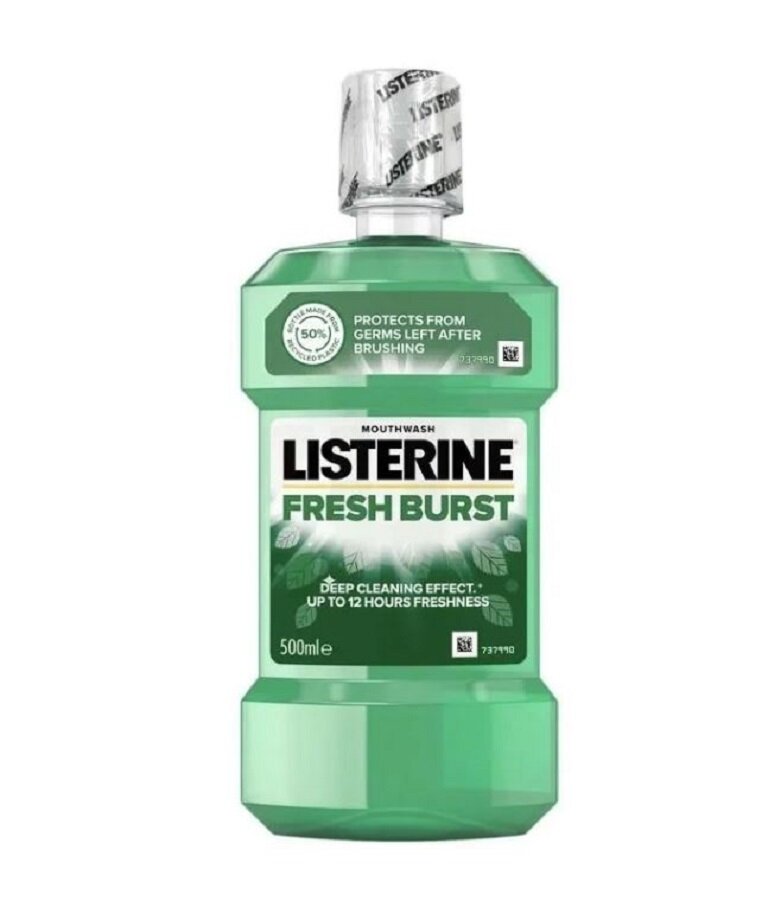 Ополаскиватель для полости рта LISTERINE Fresh Burst Взрыв Свежести 500мл