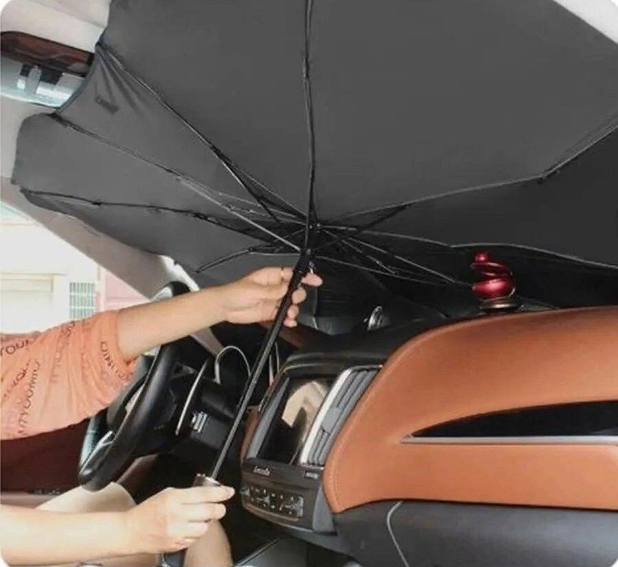 Автомобильный зонт на лобовое стекло