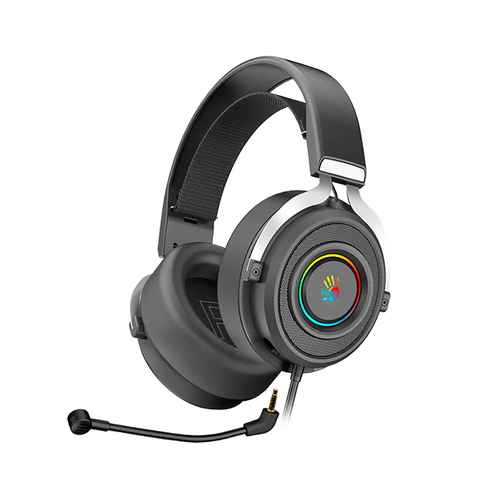 Наушники с микрофоном A4Tech Bloody G535P черныйсеребр 2м G535P 4PINUSBBLACKSILVER 4228₽