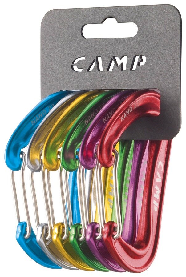 Комплект карабинов Camp "NANO 22" - 6 PACK