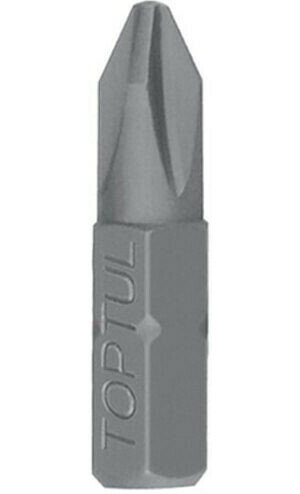 Бита насадка для шуруповерта крестовым шлицем PH1 25 мм TOPTUL FSBA0801