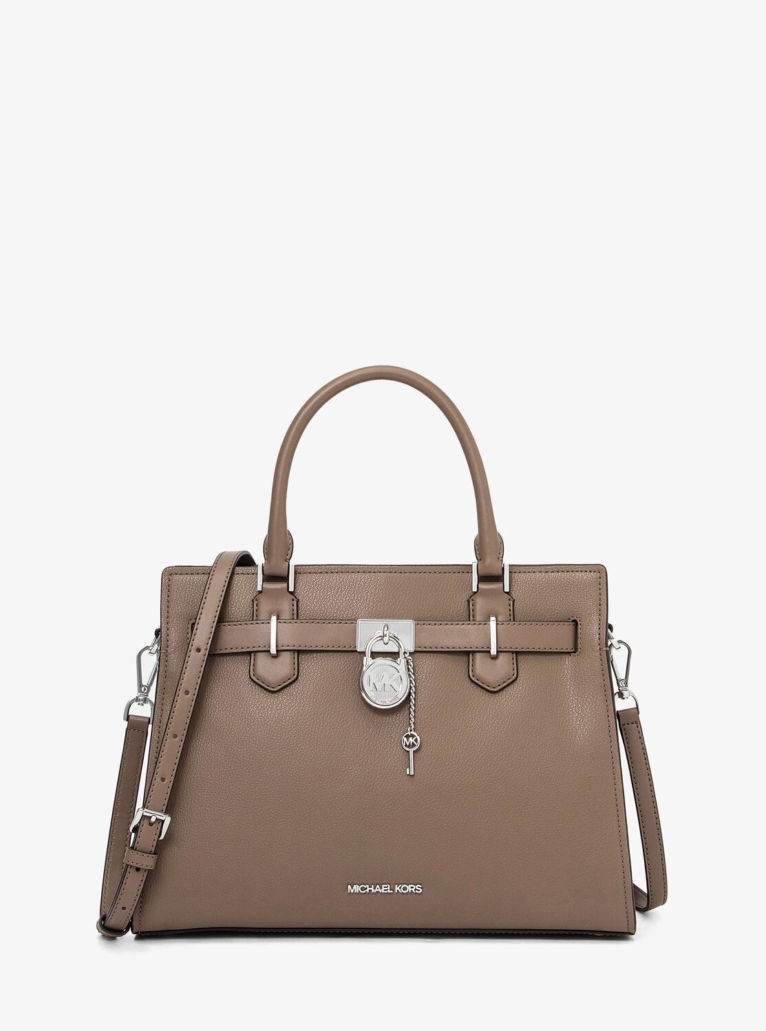 Сумка MICHAEL KORS Hamilton Medium Leather Satchel