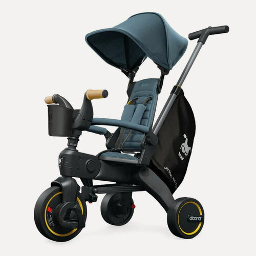 Изображение товара Simple Parenting Doona Liki Trike S5, детский трехколесный велосипед от 10 месяцев до 3-4 лет, цвет Ocean Blue