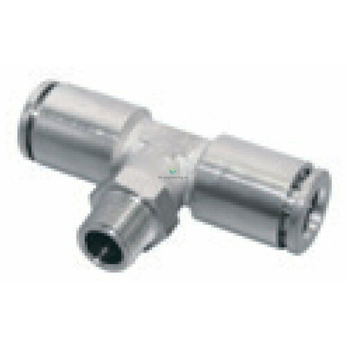 MPT06-02 BB Pneumatics - Тройник T-образный с нар резьбой осевой цанговый R14-6 мм 777₽