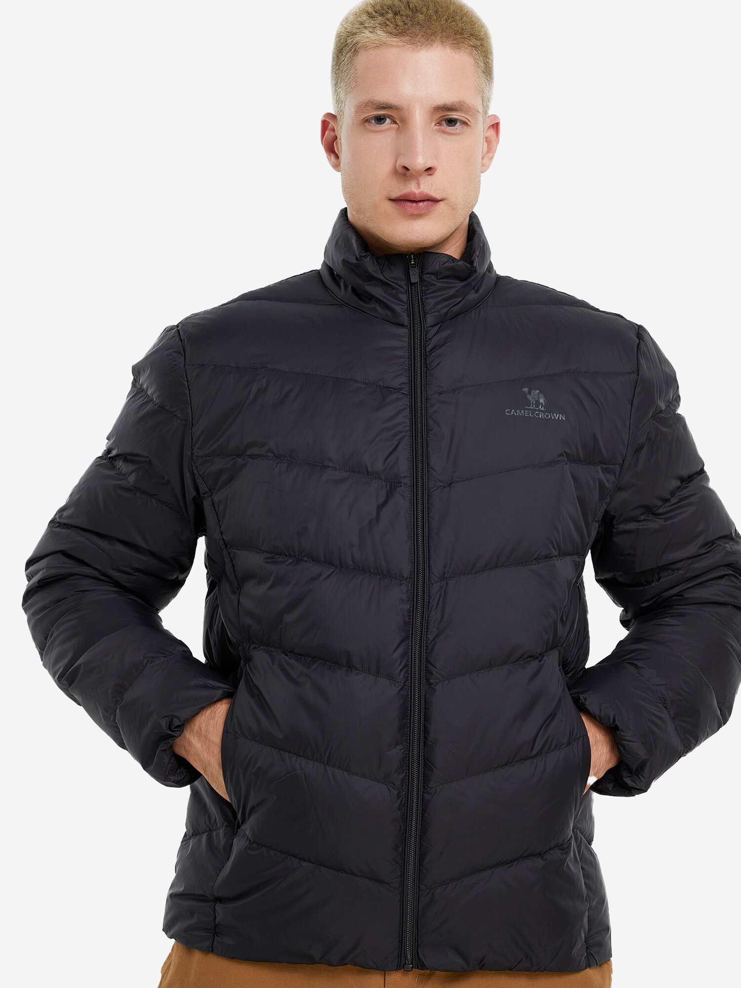 фото Пуховик CAMEL Черный, Размер RUS 48