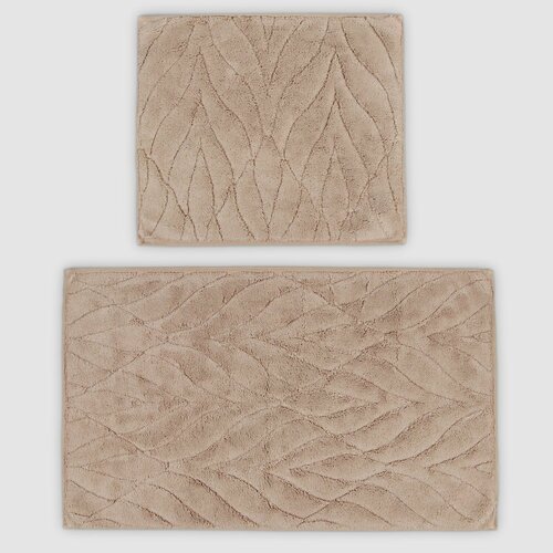 Набор ковриков для ванны Vonella Аcelya 60х10060х50 см капучино коврик для ванной и туалета 5847₽