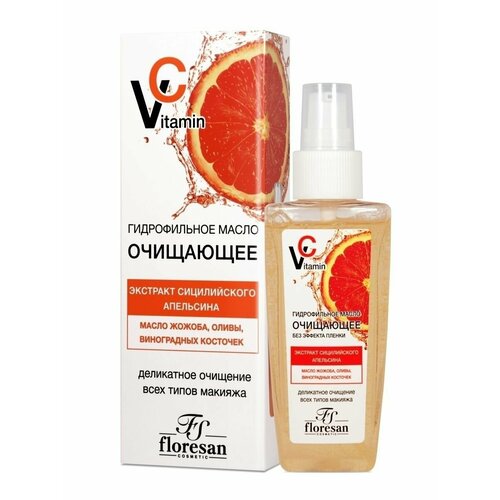 Floresan, Vitamin C Гидрофильное масло очищающее, 100мл