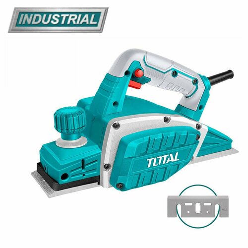 Рубанок электрический 750 Вт 17000 обмин ширина строгания 82 мм TOTAL TL7508226 7650₽