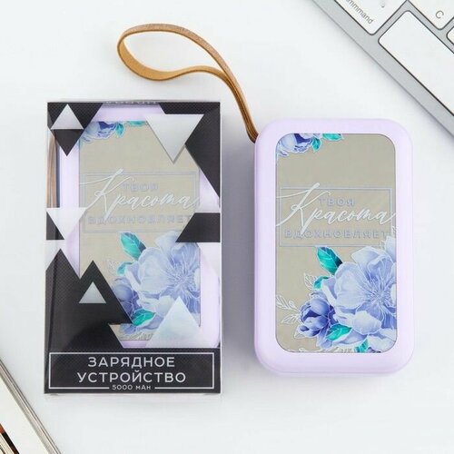 Зарядное устройство Твоя красота вдохновляет 5000мА мод PB-03 104 х 64 см 1808₽