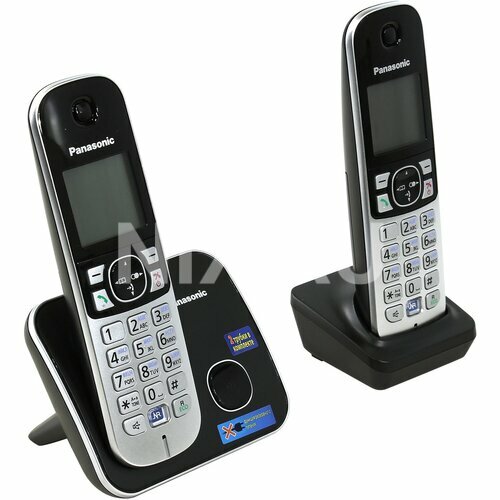 Телефон DECT Panasonic KX-TG6812RUB