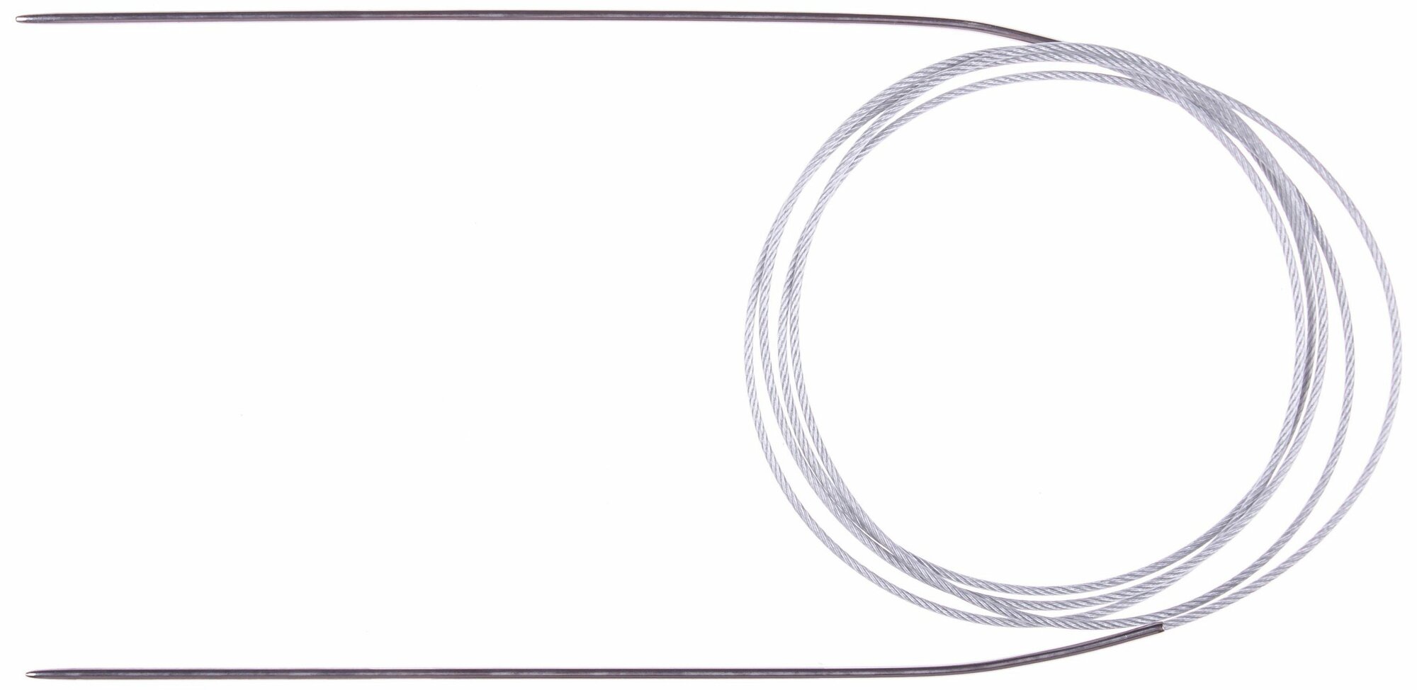 Спицы для вязания круговые MAXWELL на тросиках, d1,5мм, 120см, 1шт