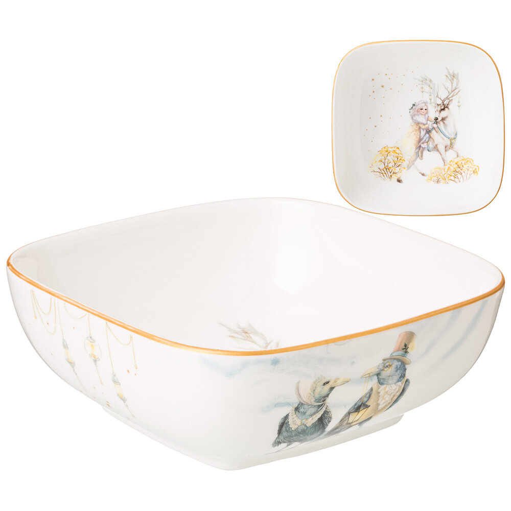 фото Салатник Lefard "Снежная Королева" 15*5,5 См 590-552