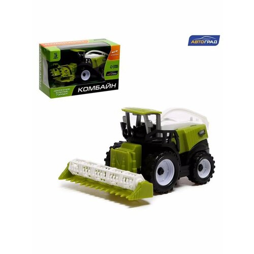 Машинка трактор Комбайн инерционный 677₽
