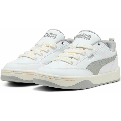 фото Кеды puma park lifestyle, размер 9 uk, белый, серый