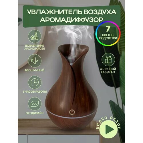 Увлажнитель воздуха мини ультразвуковой аромадиффузор 70000₽