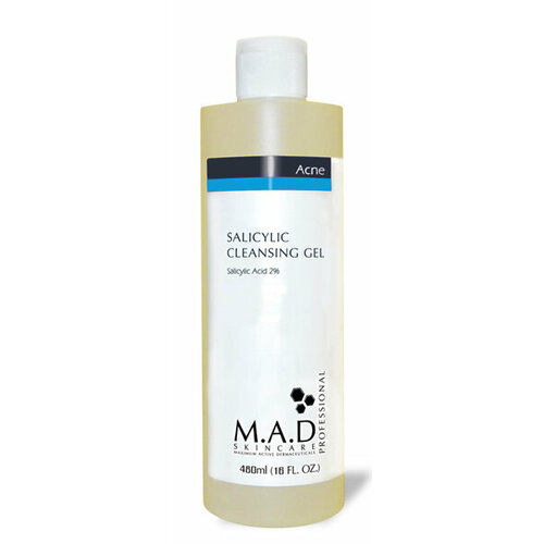 Salicylic Cleansing Gel Очищающий гель с 2% салициловой кислотой, 480 мл | M.A.D Skincare