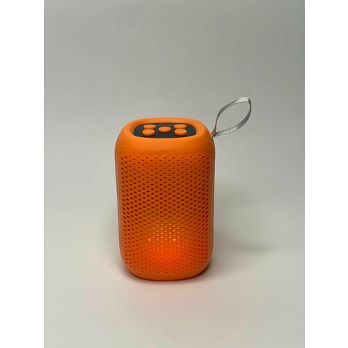 Беспроводная Bluetooth колонка с LED подсветкой KTX-1997 Orange 65000₽