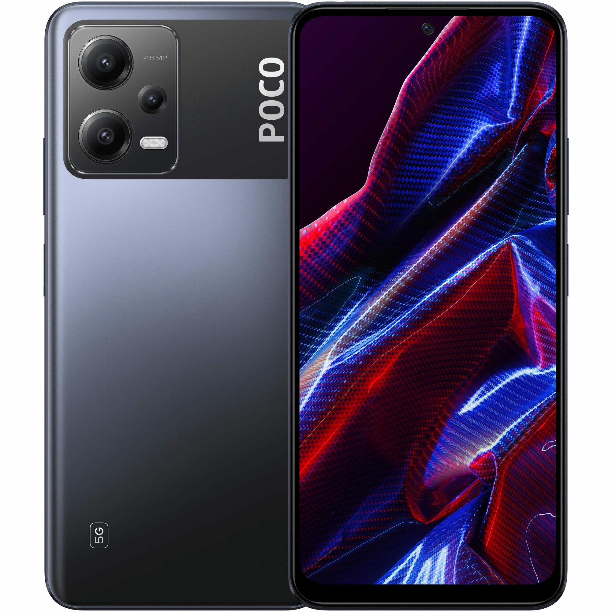 Смартфон Xiaomi POCO X5 5G 8/256 ГБ, черный (NFC, 2SIM, Global)