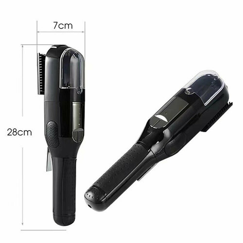 Многофункциональный триммер для волос черный 2-е поколение 3-ступенчатая регулировка заряда адаптер европейского стандарта в кожаной сумке 208800₽