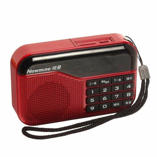 Цифровой портативный радиоприёмник NEWMINE N63 Диапазоны FM Цифровая обработка сигнала Питание от Aккумулятора 18650 1500mAh 99000₽