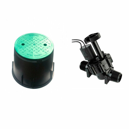 Комплект короб LARGE \ ∅225 мм Irritec PСZ-02C + э/м клапан K-Rain 7001-MXM PRO 100: 1