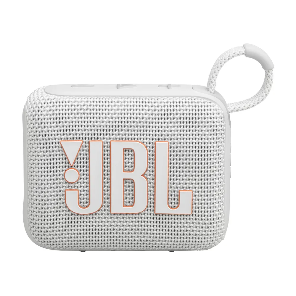 JBL GO 4 белая Портативная акустическая система (4.2 W, Bluetooth, IP67, 850 мАч, JBLGO4WHT) — фото 1