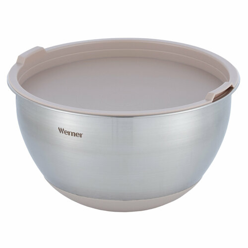 Миска с крышкой Werner Gusto 52165 20 см28 л стальнойбежевый 2199₽