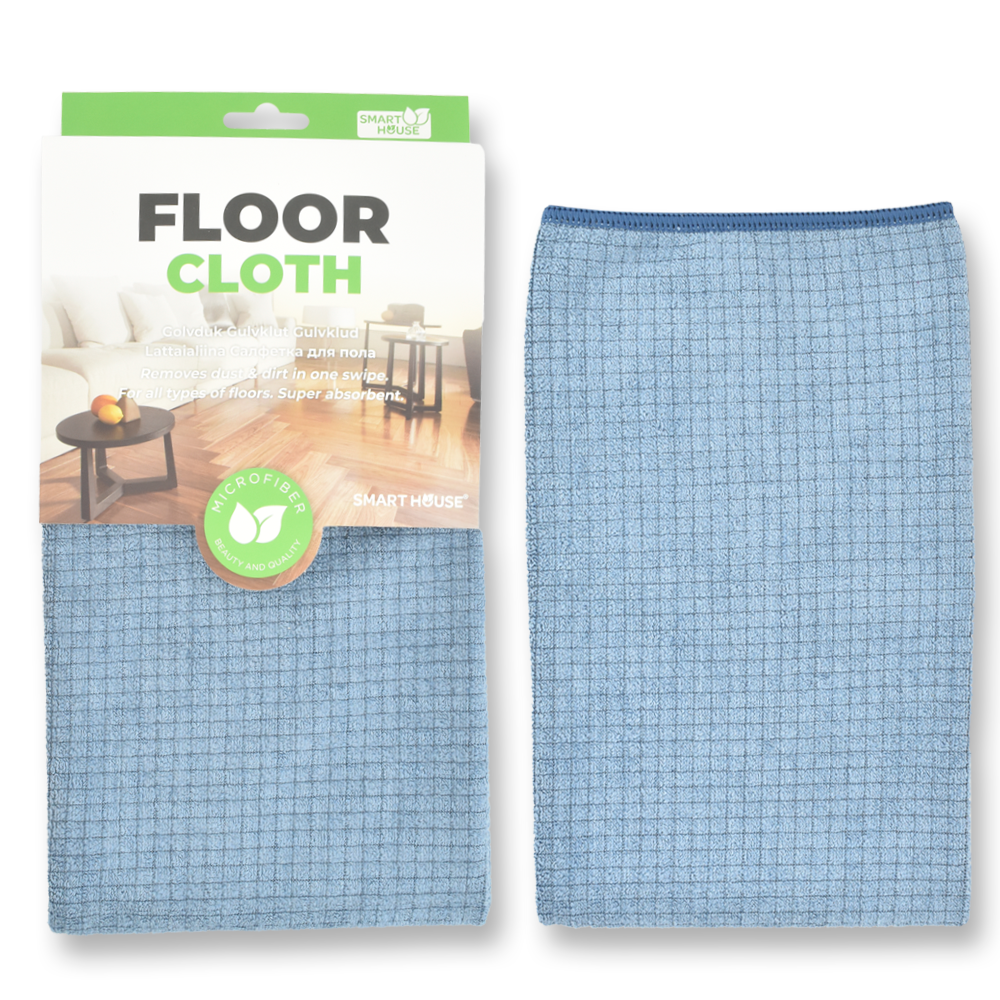 фото Smart House / Салфетка Clean floor (для пола) 50х60 / салфетка для уборки/ тряпка для уборки/для мытья полов
