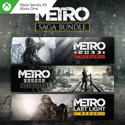 Metro Saga Bundle Xbox цифровой ключ для Xbox One/Series X|S