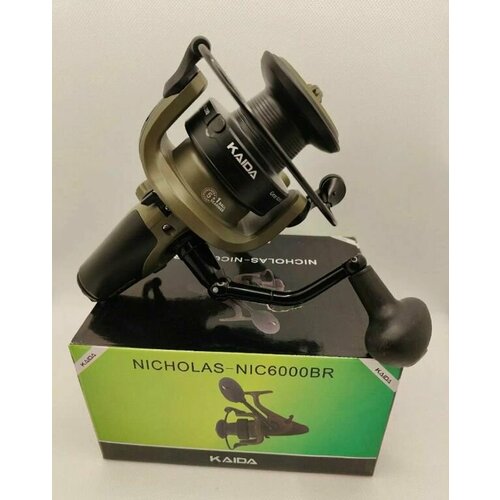 Катушка с байтраннером Kaida NICHOLAS / Катушка рыболовная 6000