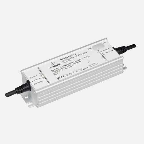 Изображение товара Блок питания ARPV-LG-24150-PFC-VCA (22-26V, 6.25A, 150W) (Arlight, IP65 Металл, 5 лет) 047710