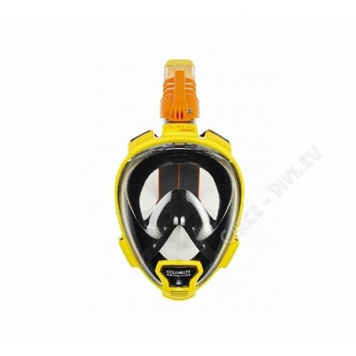 Маска Oceanreef Aria QR для сноркелинга Размер маски ML Цвет желтый 21150₽