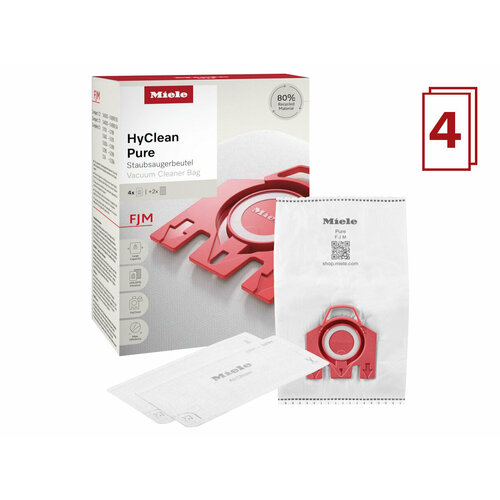 Мешки-пылесборники для пылесосов Miele FJM HyClean Pure 4100₽