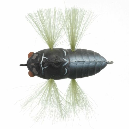 Воблер TIEMCO SOFT SHELL TINY CICADA HAIR WING 35F 2g цвет 049