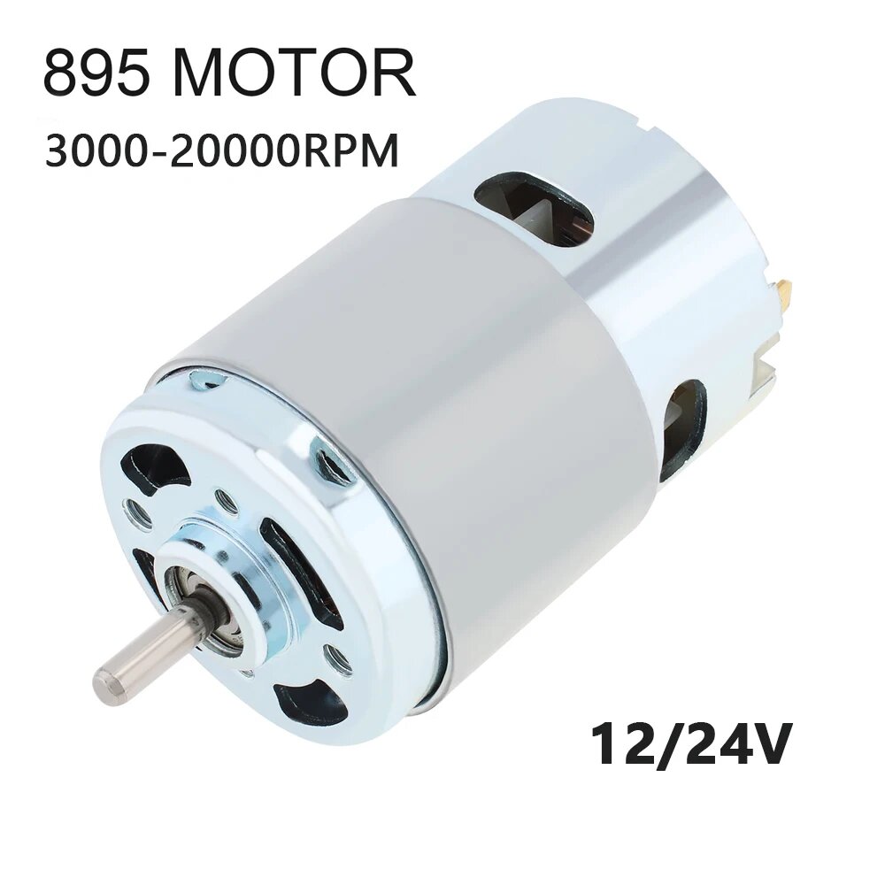 Двигатель постоянного тока ChgImposs RS895 12-24В, 12V 3000RPM