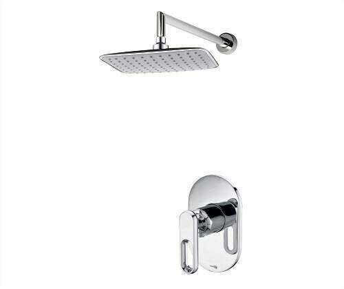 Встраиваемый комплект для душа с верхней душевой насадкой Wasserkraft A12831