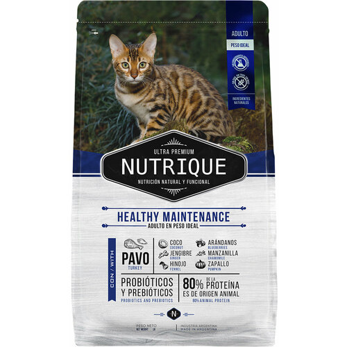 Корм для кошек​ ​Vitalcan Nutrique Young Adult Cat Healthy Maintenance, индейка 2 кг