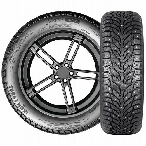 Автомобильная шина Ikon / Nokian Tyres Autograph Ice 9 255/40 R19 100T XL зимняя шип
