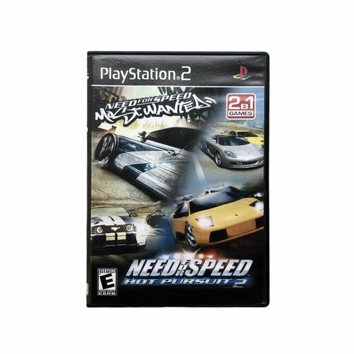 Игра PS 2 DVD Need for Speed Most Wanted Hot Pursuit 2 - Racing Гонки EA 2005 2002 1829₽