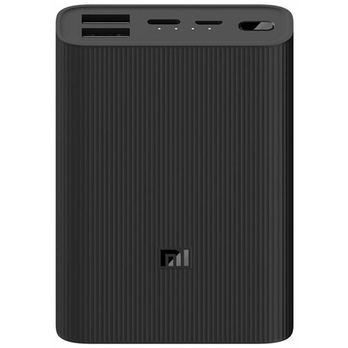 Power Bank XIAOMI Mi Power Bank 3 Ultra Compact PB1022ZM черный 10 000mAh 1450₽